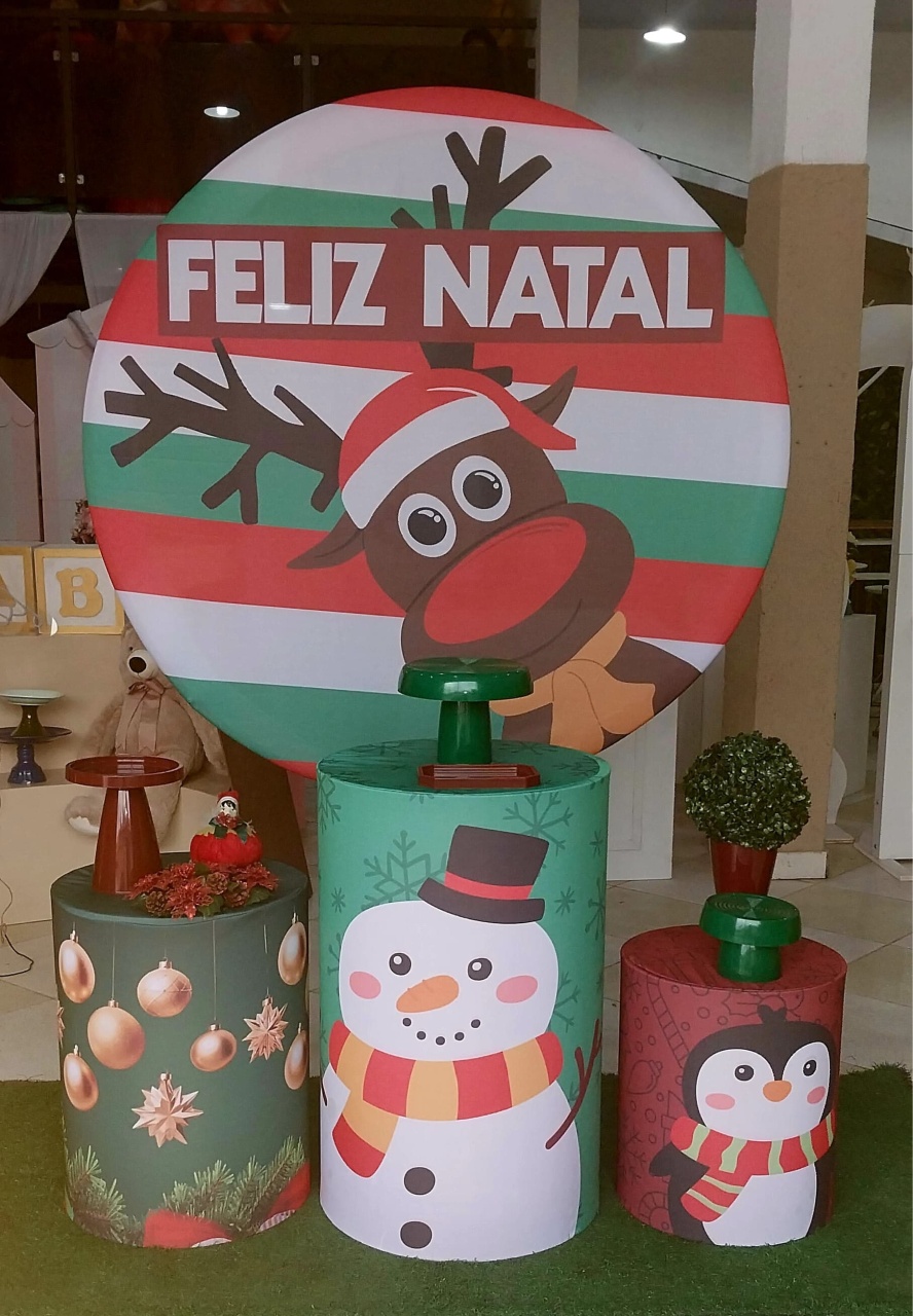 Kit Feliz Natal Hena - Brilhar Festas e Locações