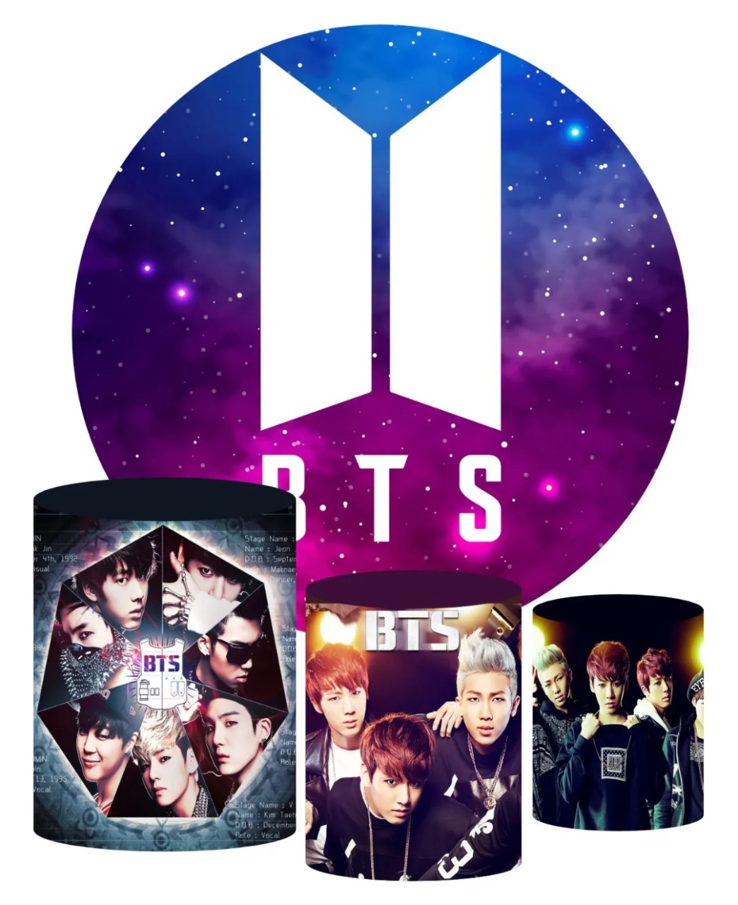 Kit Capas Bts - Brilhar Festas e Locações