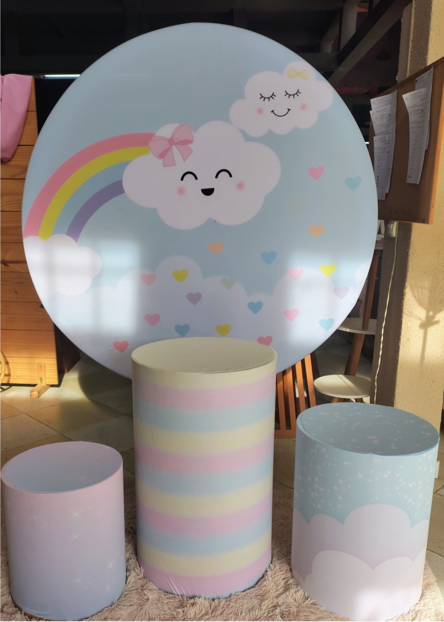 Kit Capas Chuva de Bençãos - Brilhar Festas e Locações