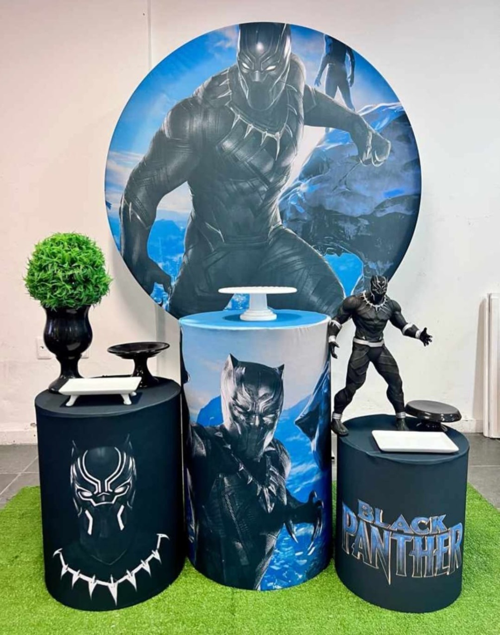Kit Capas Pantera Negra - Brilhar Festas e Locações
