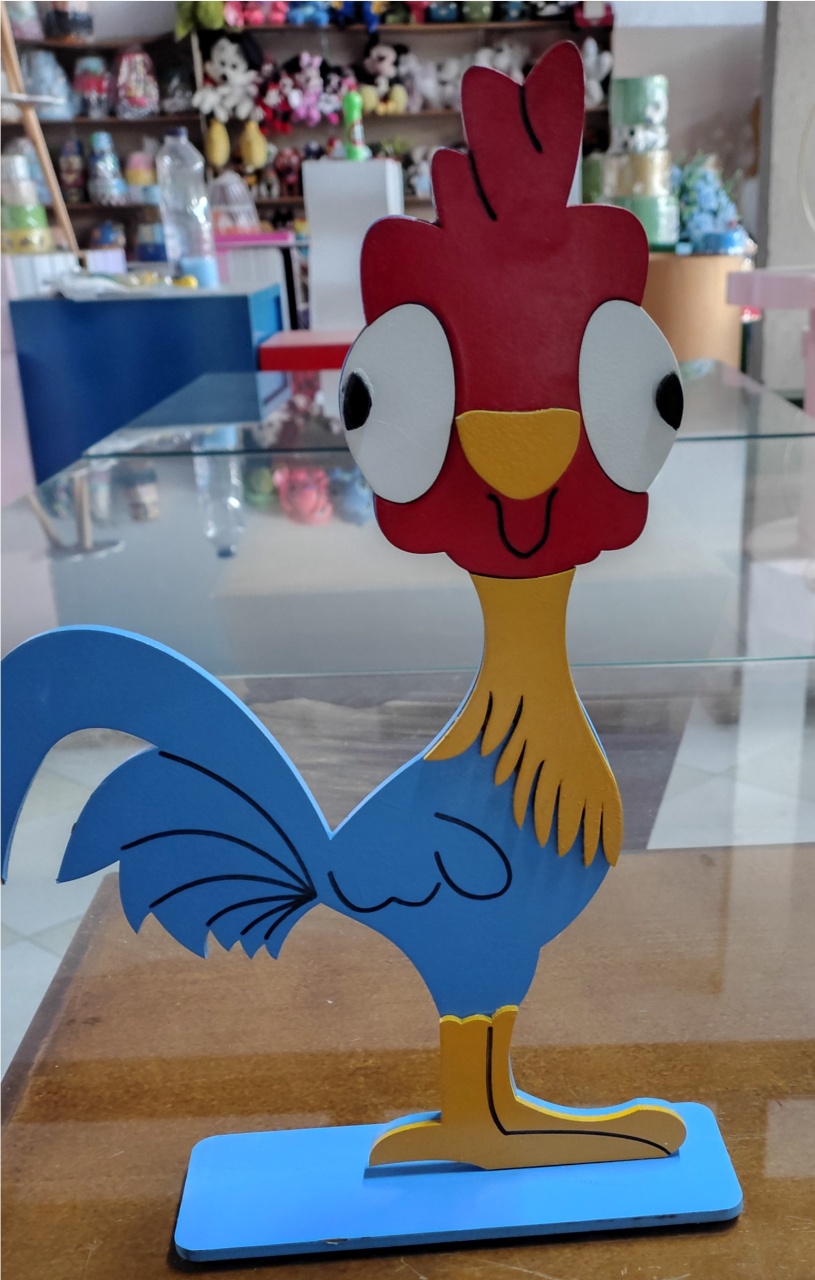 Galo Moana 3D - Brilhar Festas e Locações