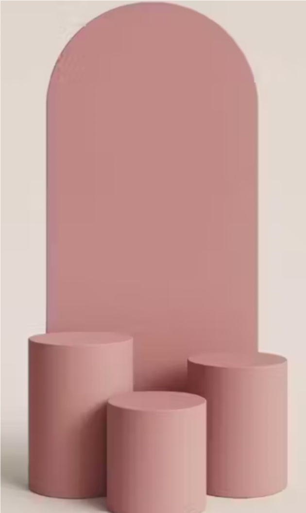 Kit Painel E Capas Rose Gold - Brilhar Festas e Locações