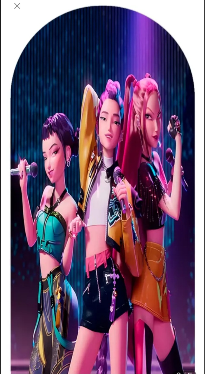 Painel Lateral Kpop - Brilhar Festas e Locações