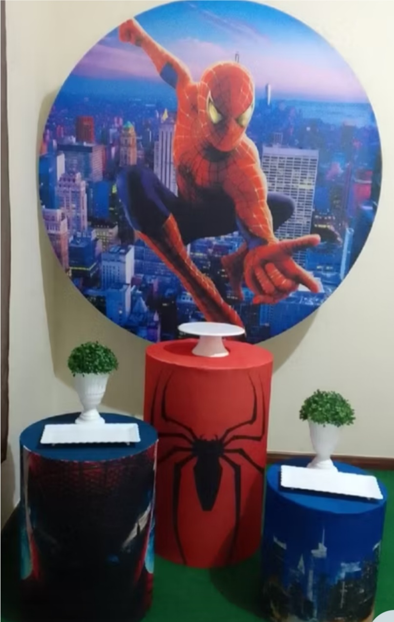 Kit Capas Homem Aranha  - Brilhar Festas e Locações