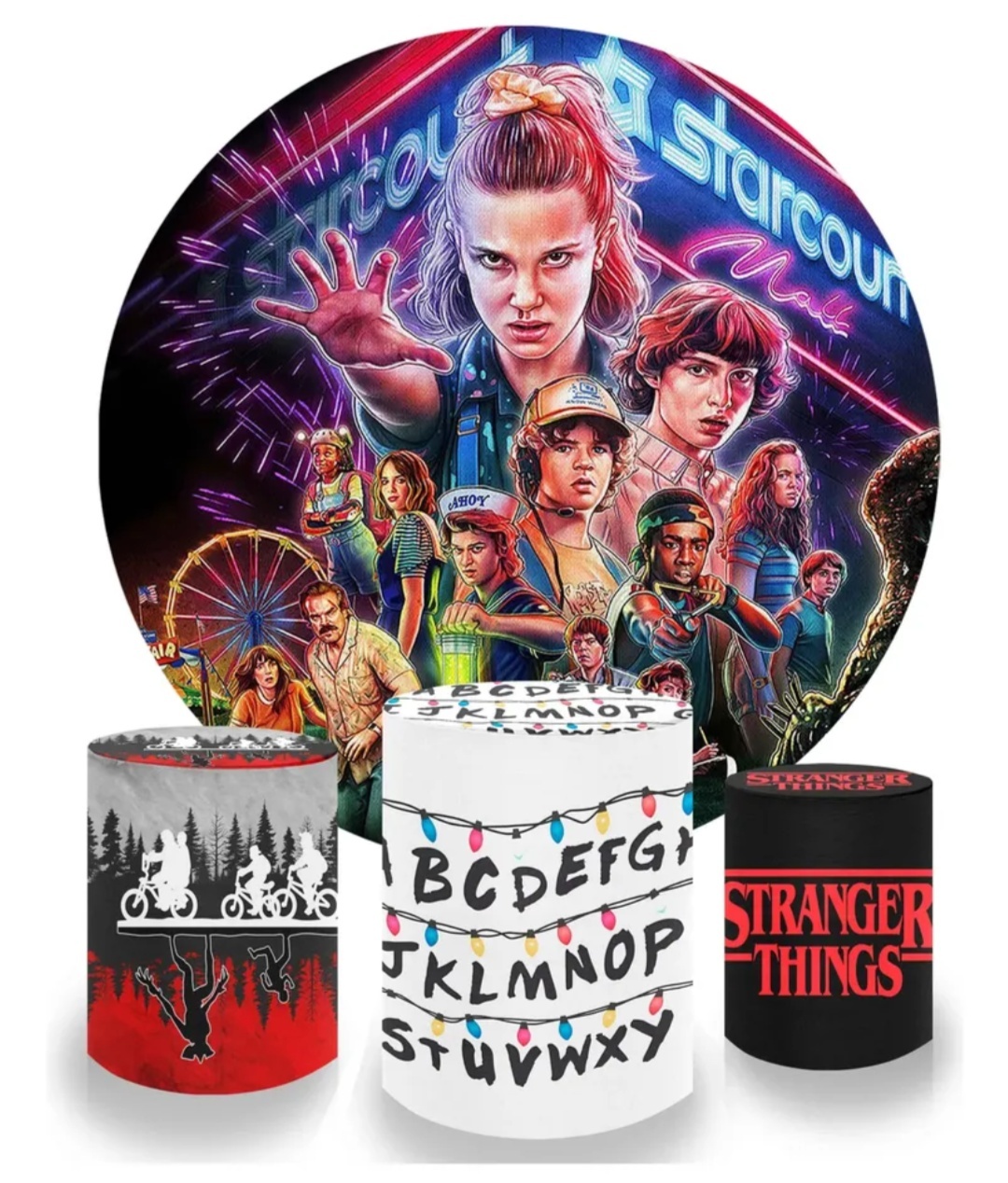 Kit Painel E Capas Stranger Things - Brilhar Festas e Locações