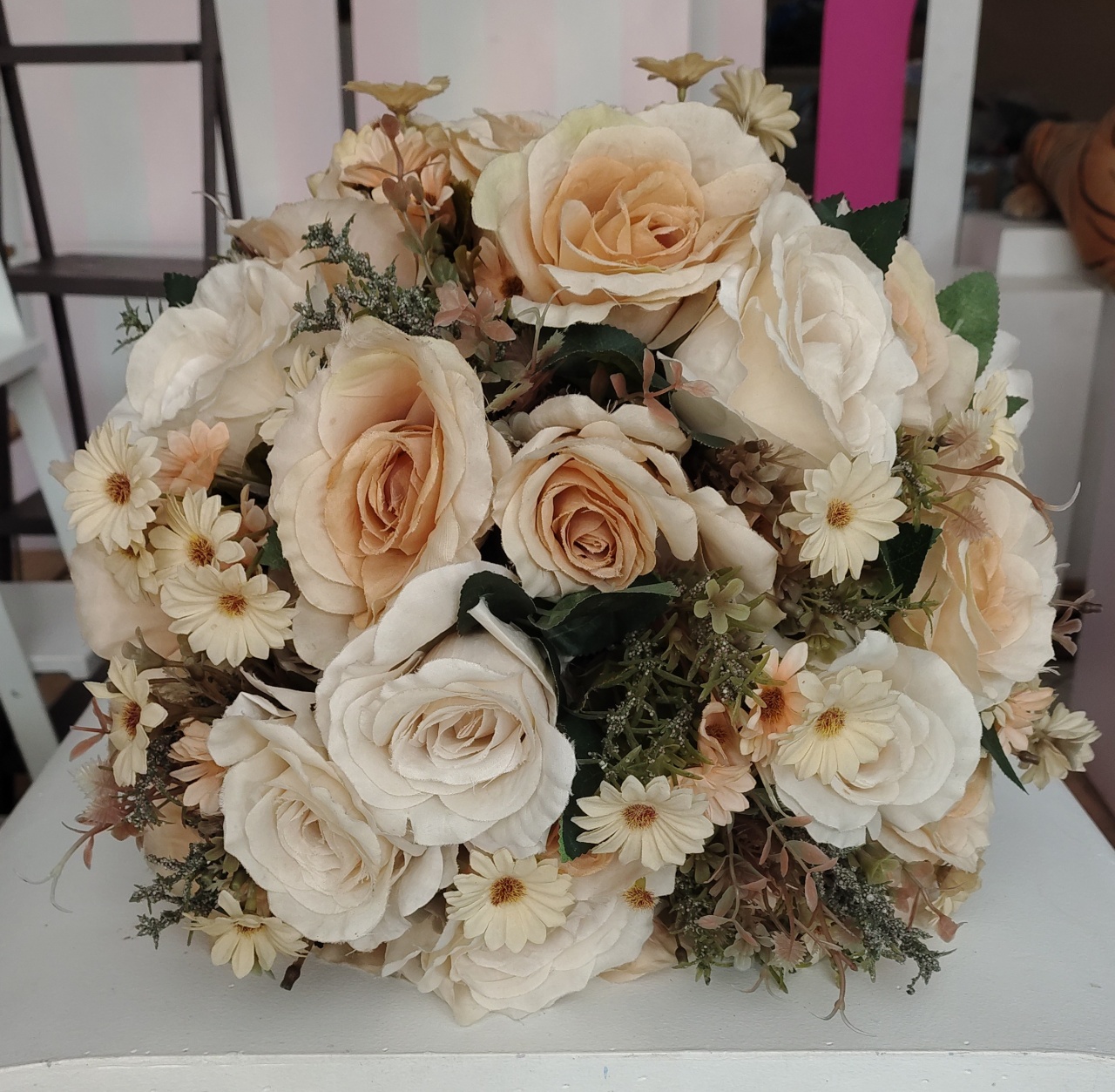 Arranjo Flor M Nude - Brilhar Festas e Locações