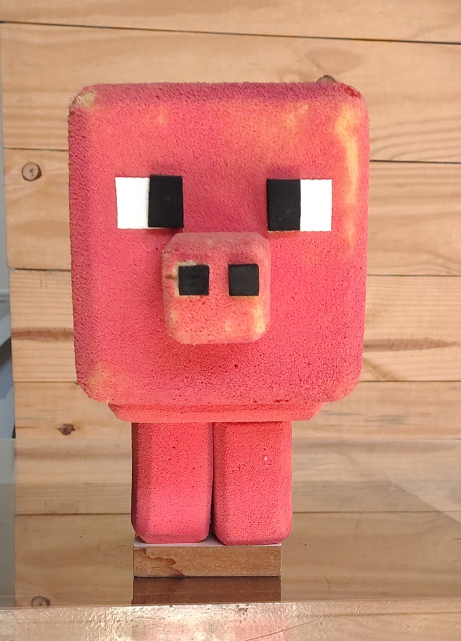 Porco de Espuma Minecraft - Brilhar Festas e Locações