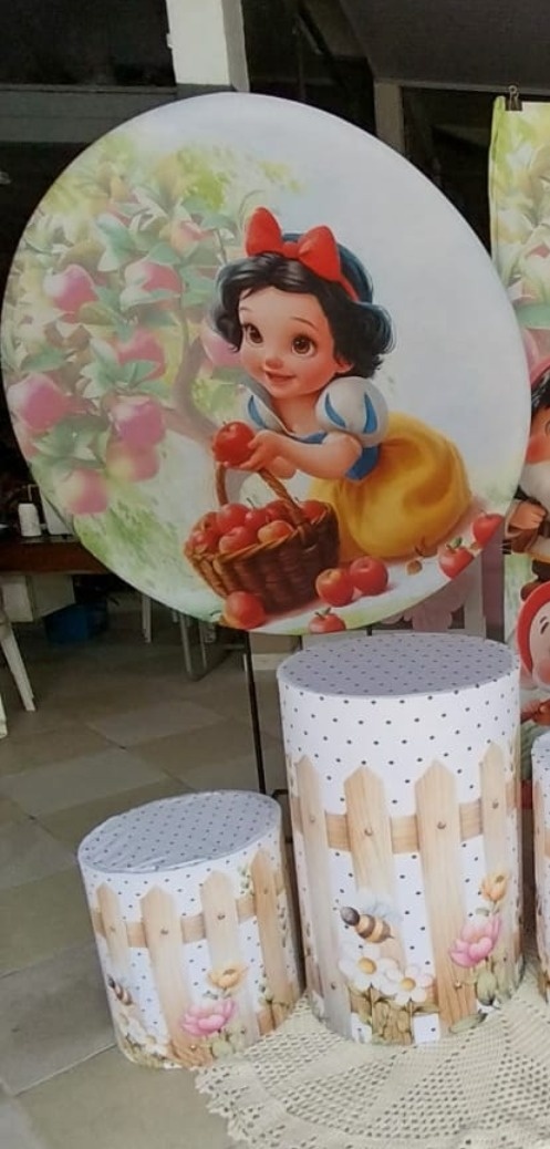 Kit Capas Branca de Neve Cut - Brilhar Festas e Locações