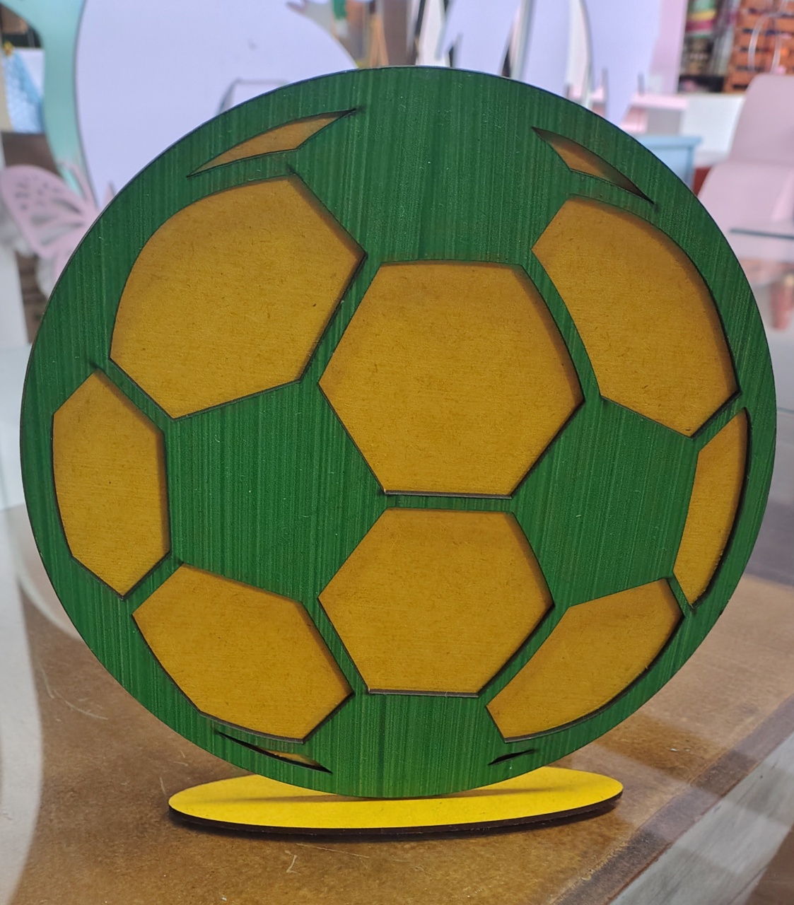 Bola Mdf Brasil - Brilhar Festas e Locações