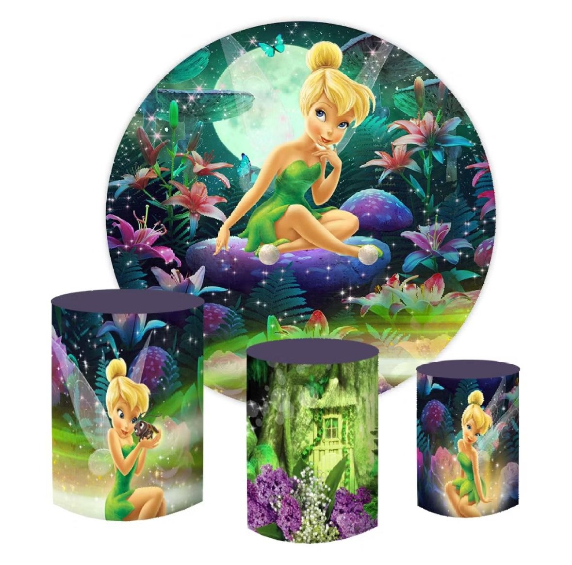 Kit Capas Tinkerbell - Brilhar Festas e Locações