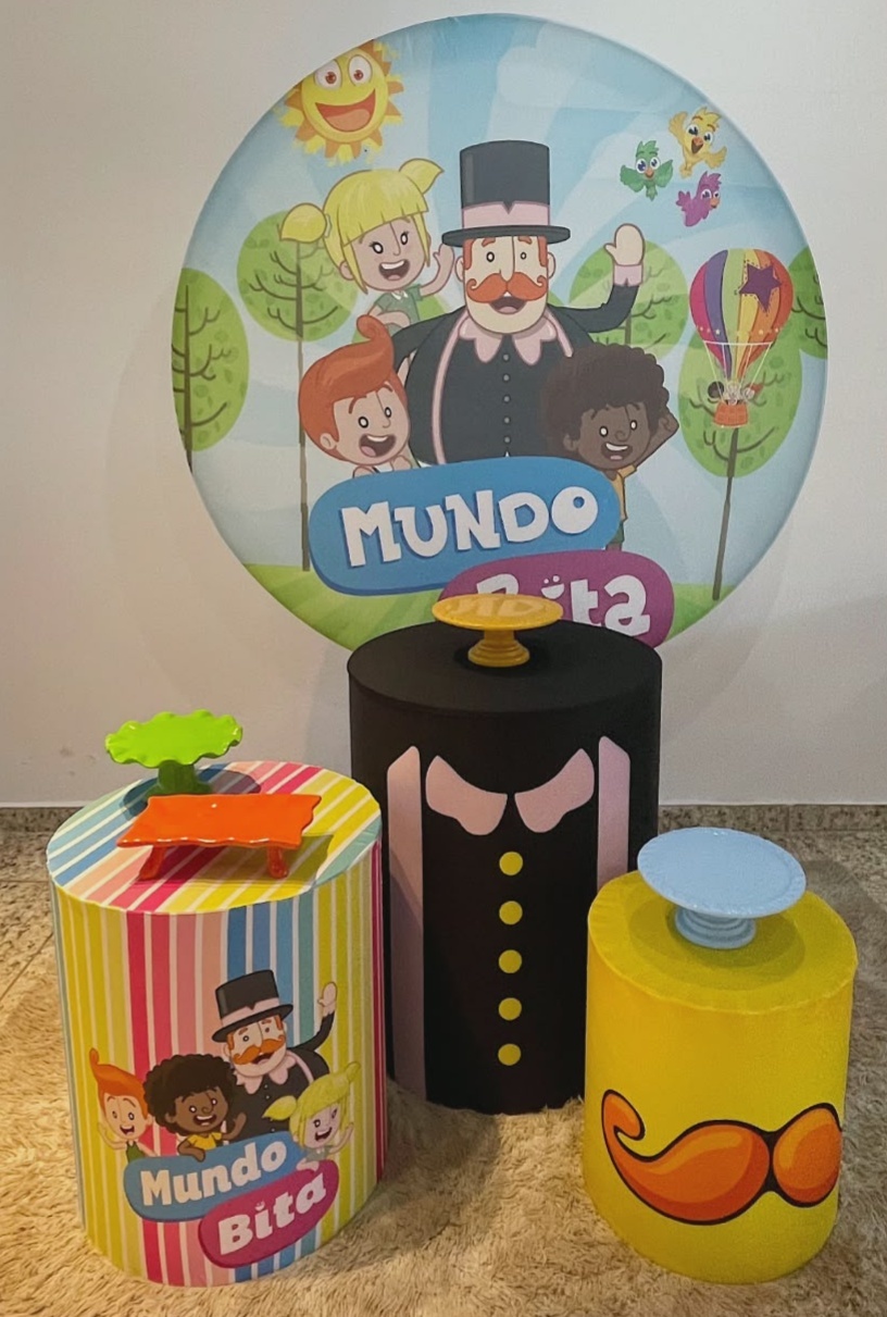 Kit Capas Mundo Bita - Brilhar Festas e Locações