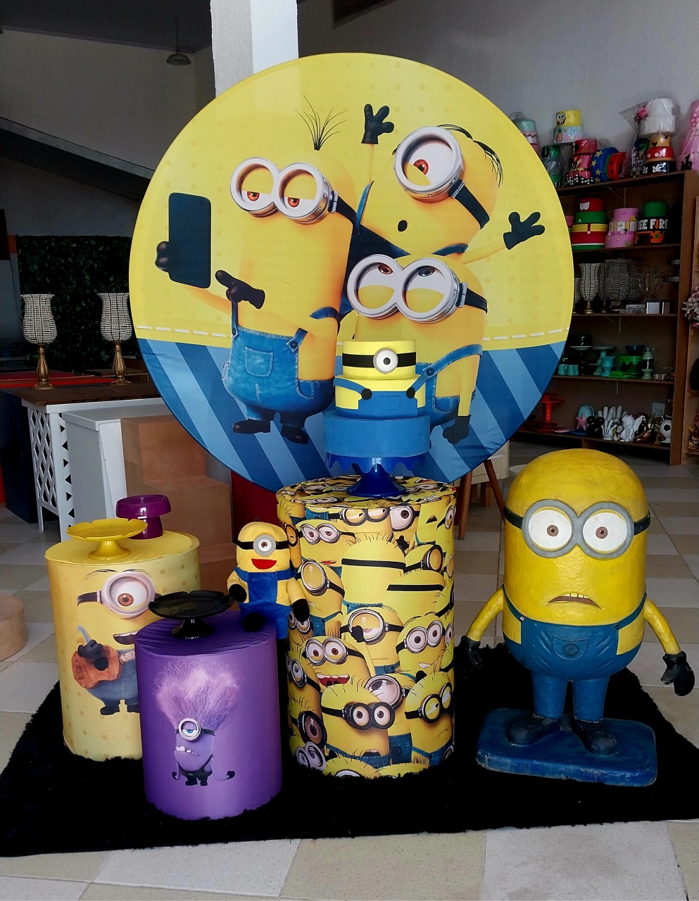 Kit Capas Minions - Brilhar Festas e Locações