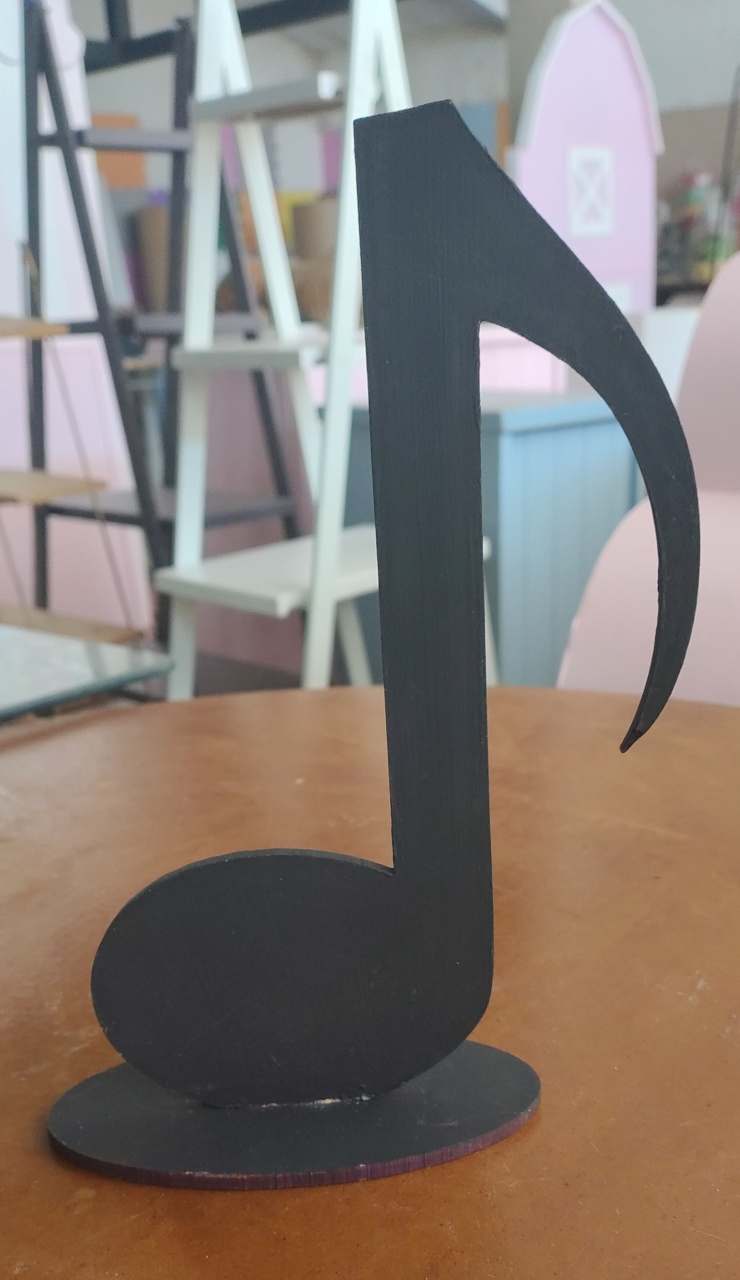 Nota Musical Semi-Colcheia - Brilhar Festas e Locações