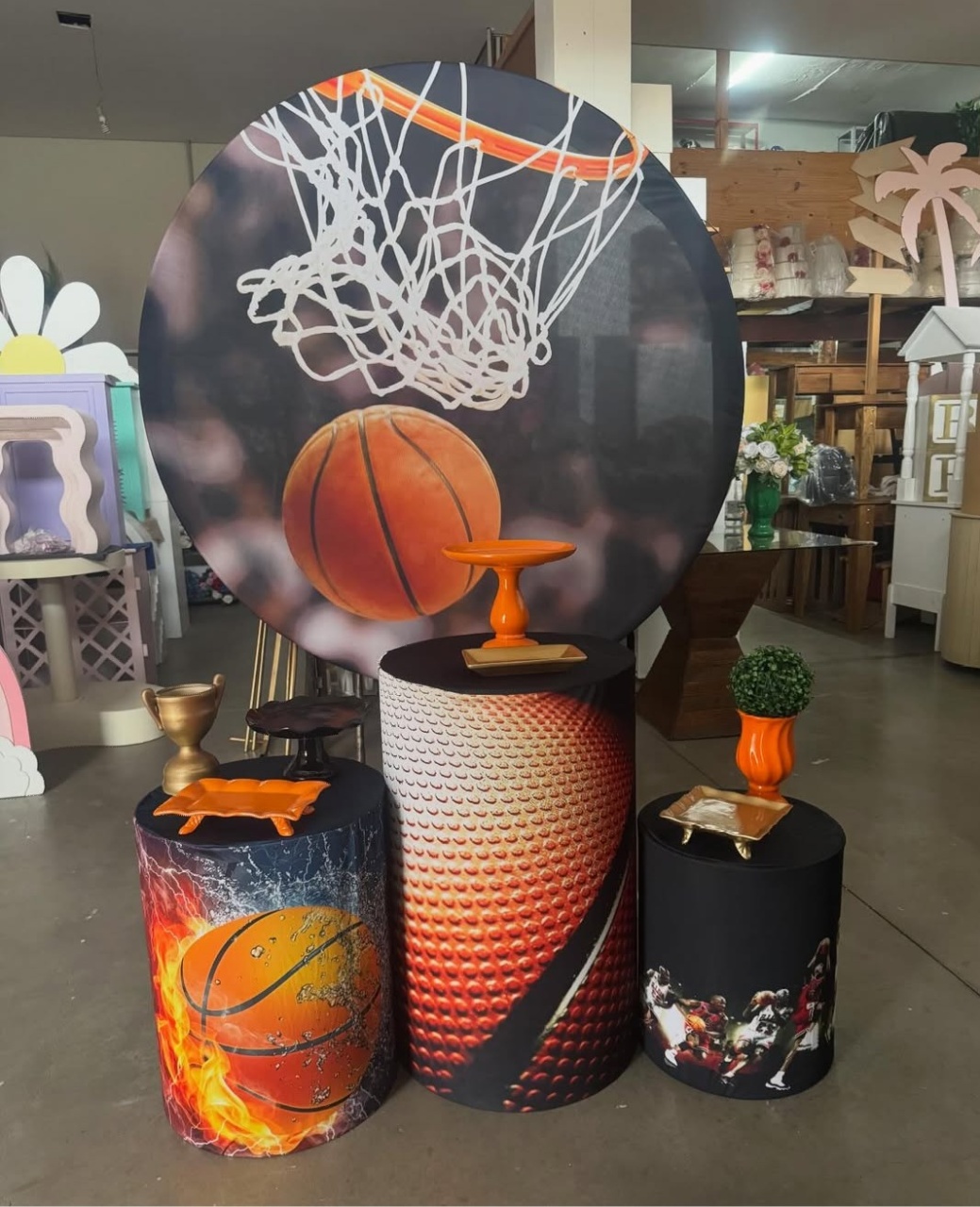 Kit Capas Basquete - Brilhar Festas e Locações