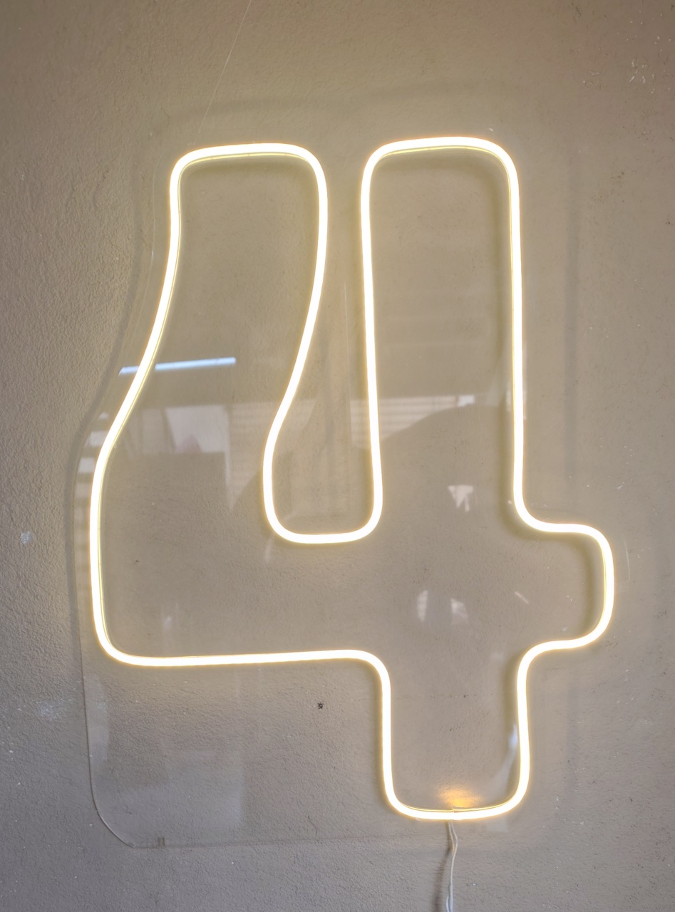 Numero 4 Led 50Cm - Brilhar Festas e Locações
