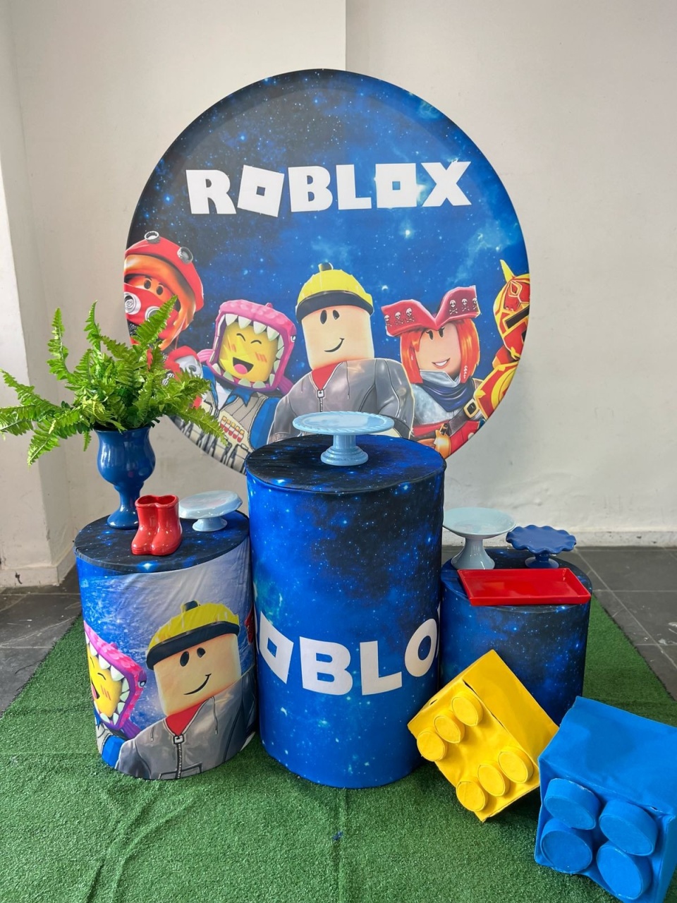 Kit Capas Roblox Menino - Brilhar Festas e Locações