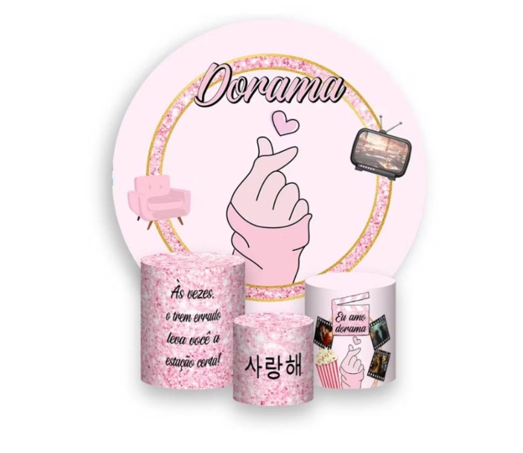 Kit Capas Dorama - Brilhar Festas e Locações