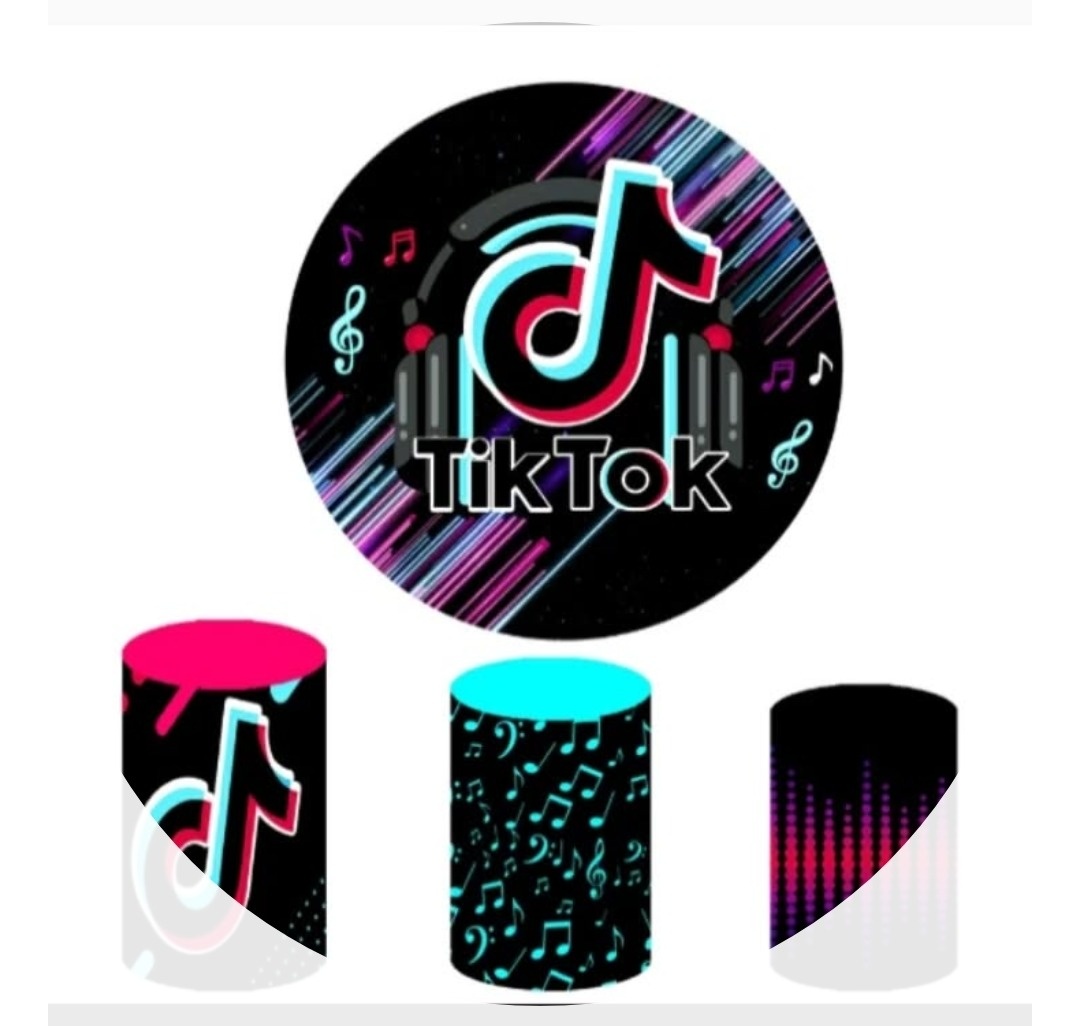 Kit Capas Ticktoc - Brilhar Festas e Locações