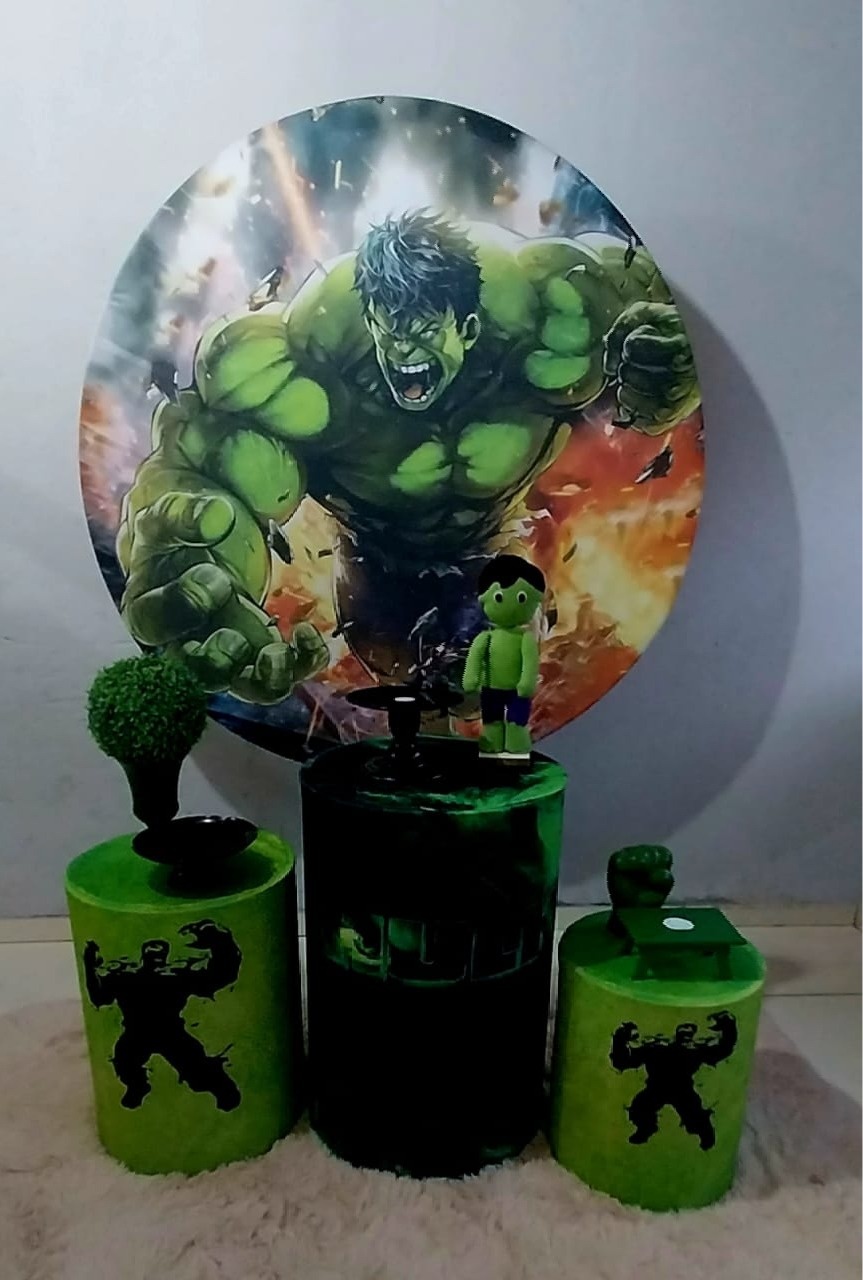Kit Capas Hulk - Brilhar Festas e Locações