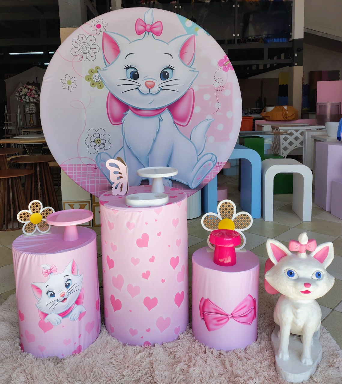 Kit Capas Gata Marie - Brilhar Festas e Locações