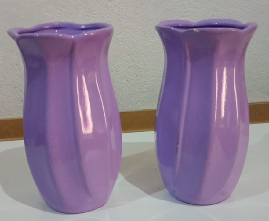 Jarro Torcido Lilas - Brilhar Festas e Locações