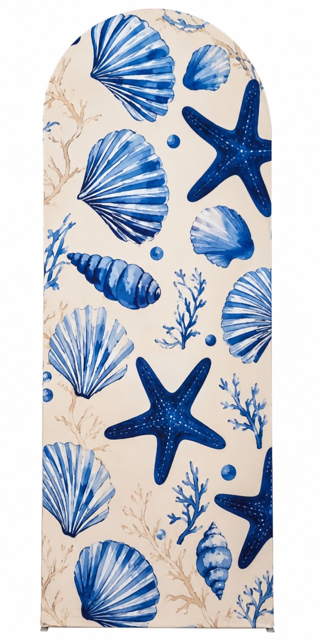 Painel Vest Fácil Conchas - Brilhar Festas e Locações