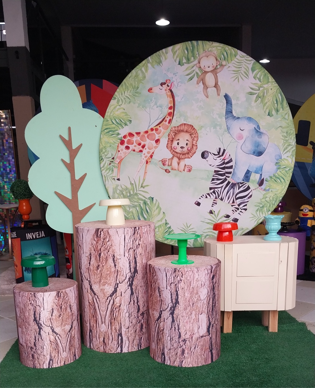 Kit Capas Safari Baby - Brilhar Festas e Locações