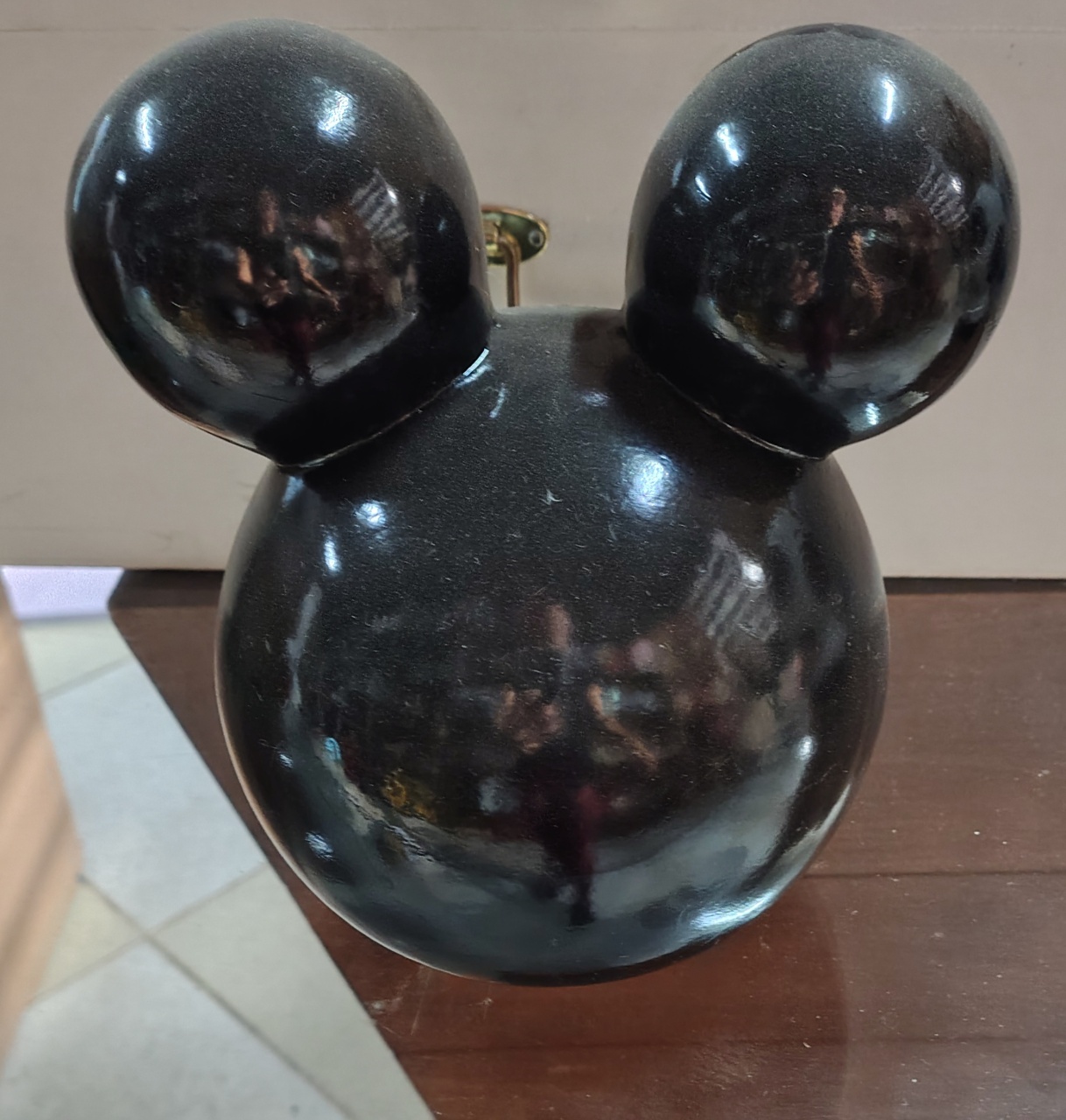 Cabeça Mickey Preta - Brilhar Festas e Locações