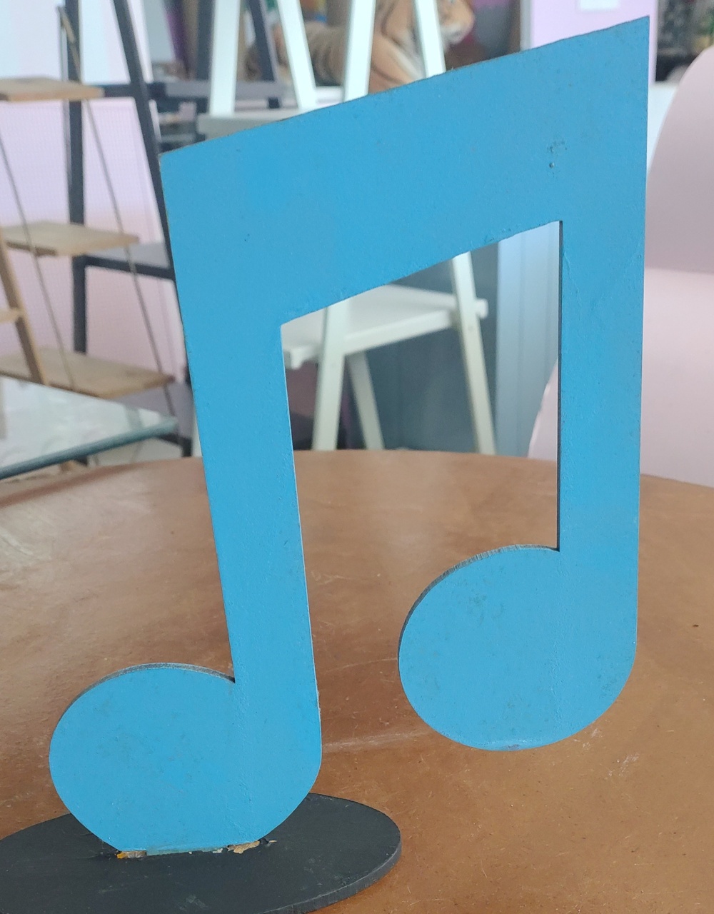 Nota Musical Colcheia Dupla - Brilhar Festas e Locações