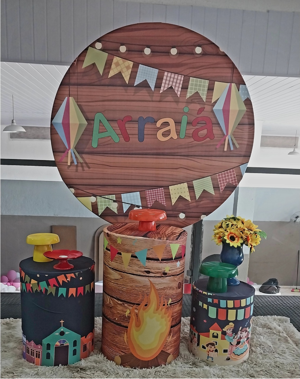 Kit Painel E Capas Festa Junina 2 - Brilhar Festas e Locações