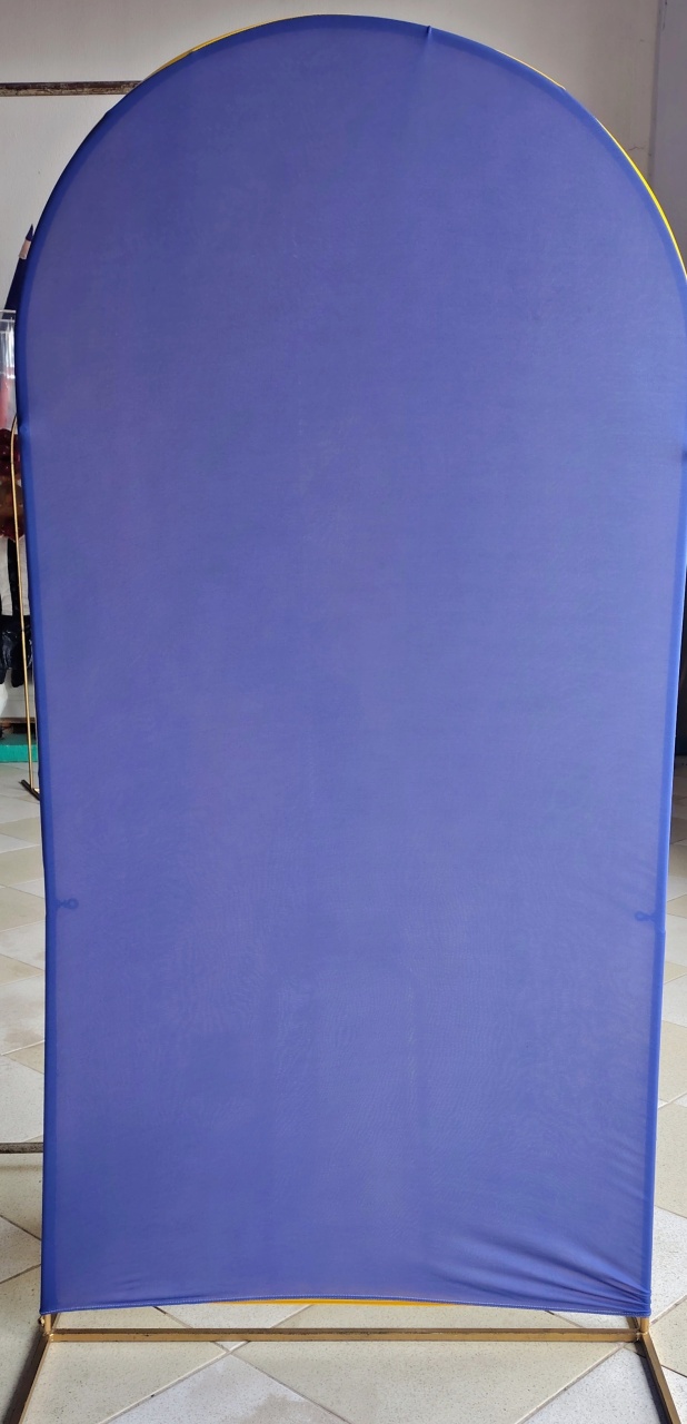 Capa Vest Facil Dupla Face Azul Royal Com Amarelo - Brilhar Festas e Locações