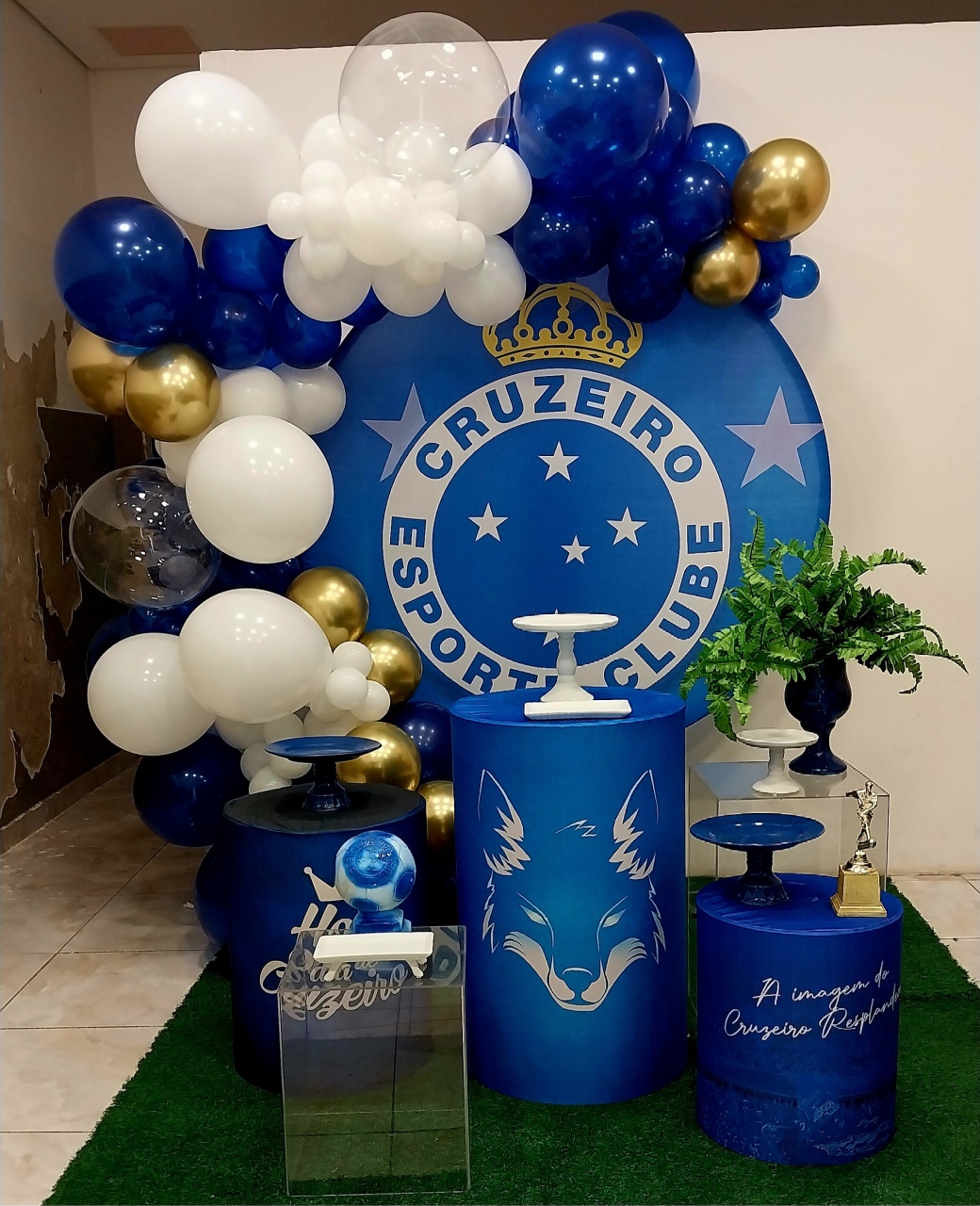 Kit Capas Time Cruzeiro - Brilhar Festas e Locações