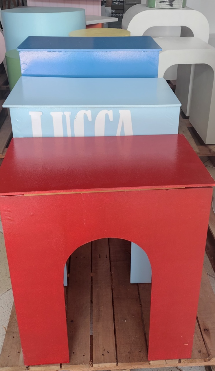 Trio Mesa U Coloridas - Brilhar Festas e Locações