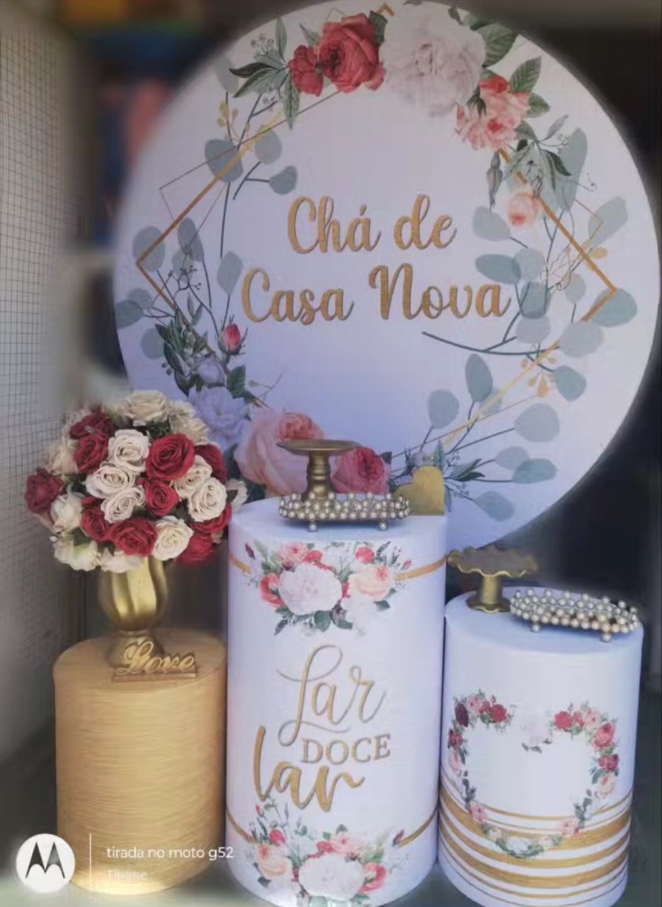 Kit Capas Chá Casa Nova - Brilhar Festas e Locações