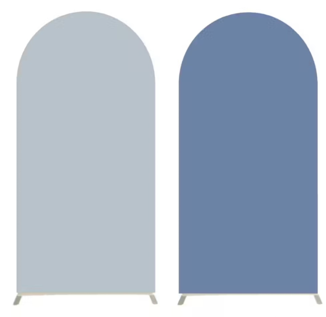 Painel Vest Fácil Azul Acinzentado / Azul Jeans - Brilhar Festas e Locações