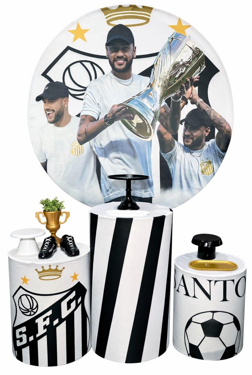 Kit - Santos Neymar  - daydecorafestas