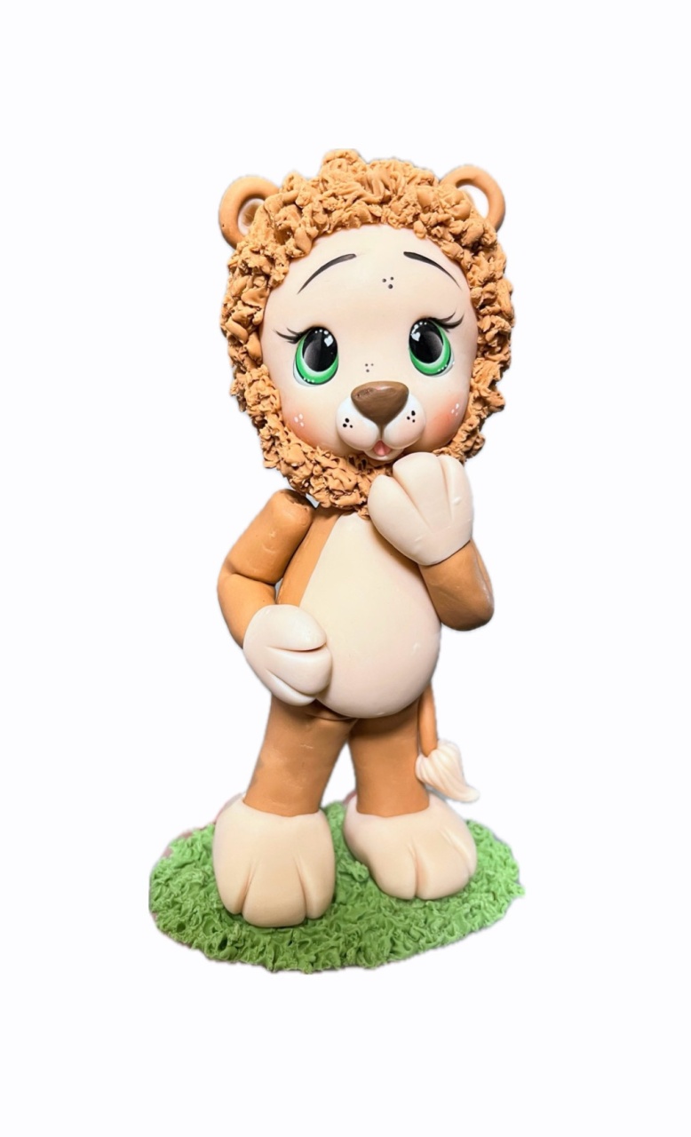 Mágico de Oz - Leão - Biscuit - daydecorafestas