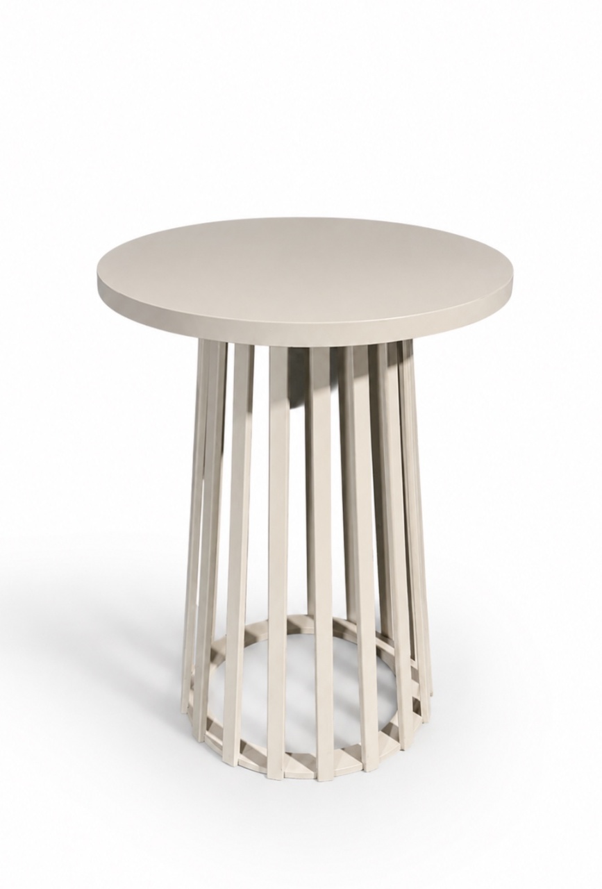 Mesa Bege Ripada - G - daydecorafestas