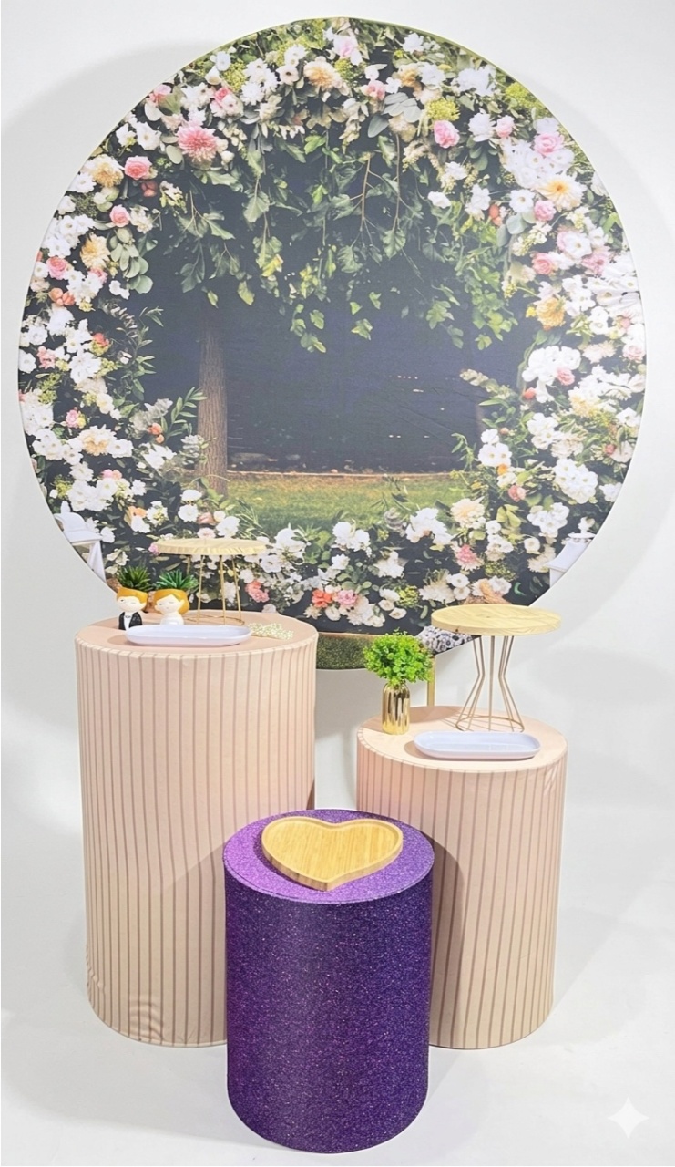 Kit - Casamento - Lilás E Roxo  - daydecorafestas
