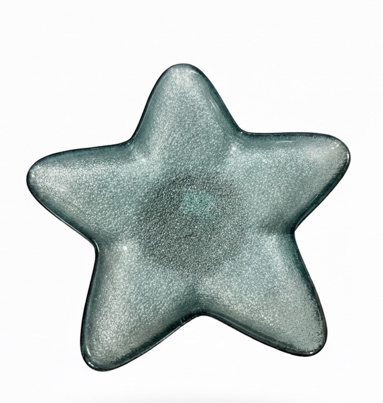 Bandeja Estrela - Verde Água - Fundo Do Mar - daydecorafestas