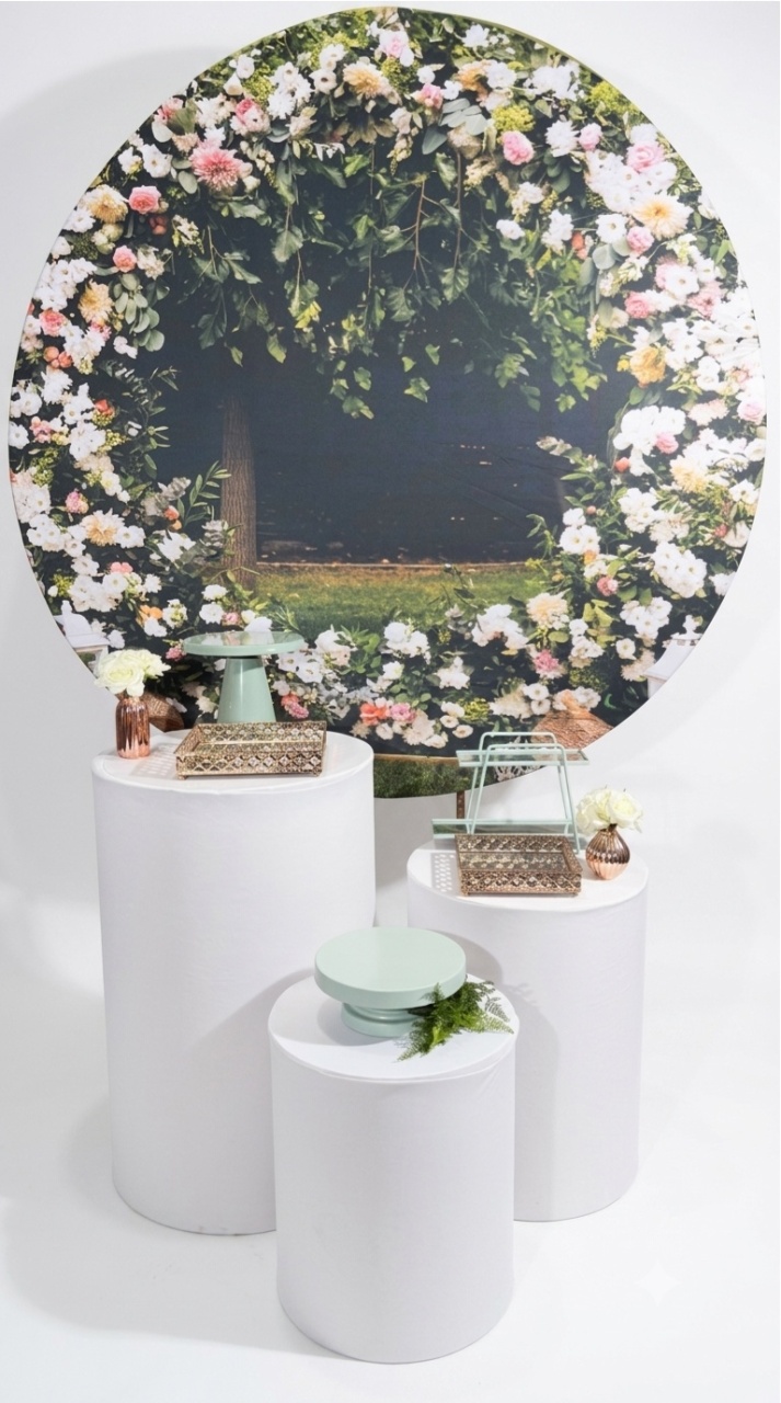 Kit - Verde E Rosê Gold - daydecorafestas