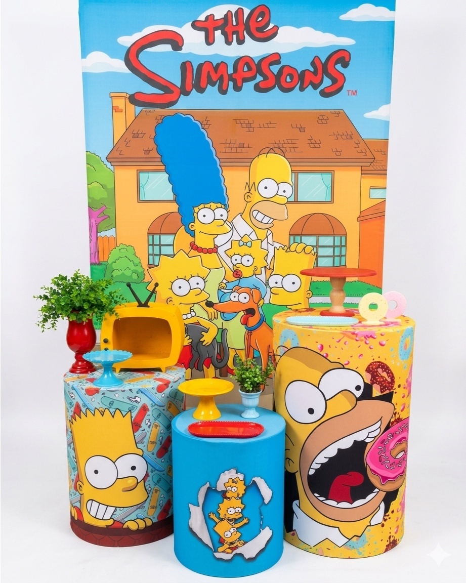 Kit - Simpsons  - daydecorafestas