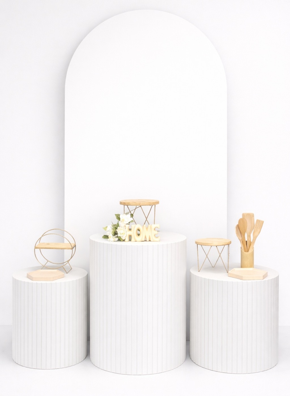 Kit - Chá de Cozinha Branco - daydecorafestas