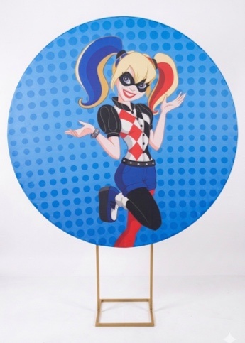 Painel Redondo 1,50 - Alerquina - daydecorafestas