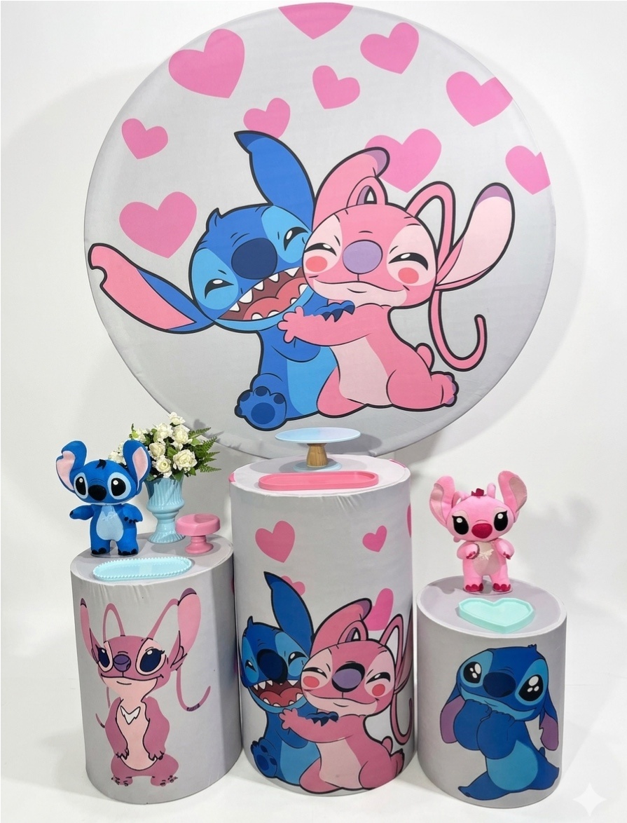 Kit - Stitch E Angel  - daydecorafestas
