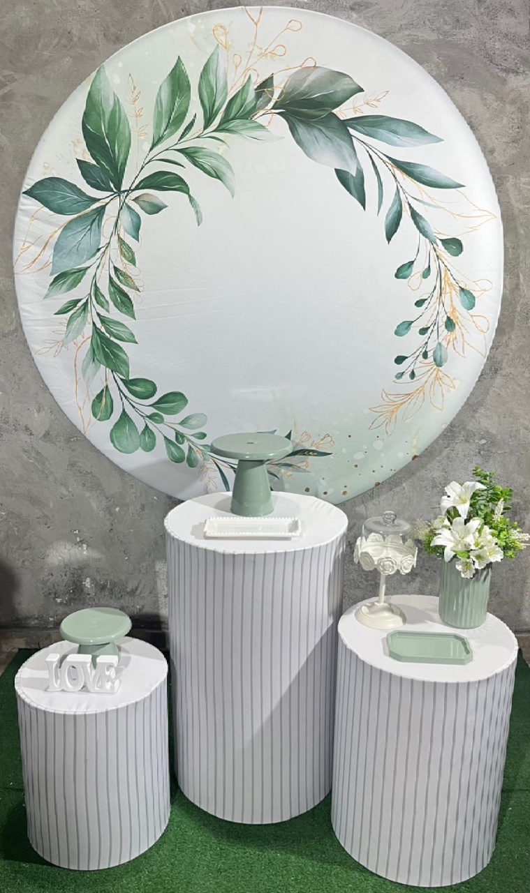 Kit - Verde Floral - daydecorafestas