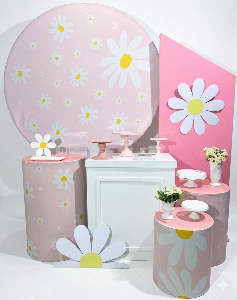 Kit - Margaridas 2 - daydecorafestas
