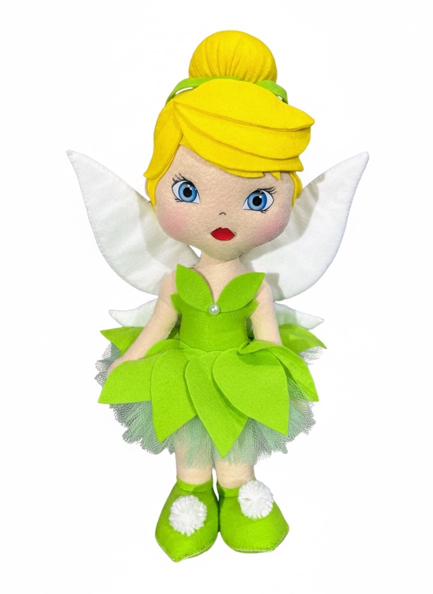 Tinkerbell - Feltro  - daydecorafestas