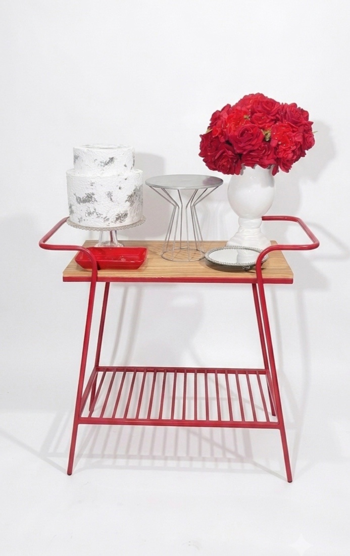 Kit - Vermelho E Prata - daydecorafestas