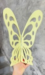 Borboleta Mdf P -  Amarelo Candy - imagem 2